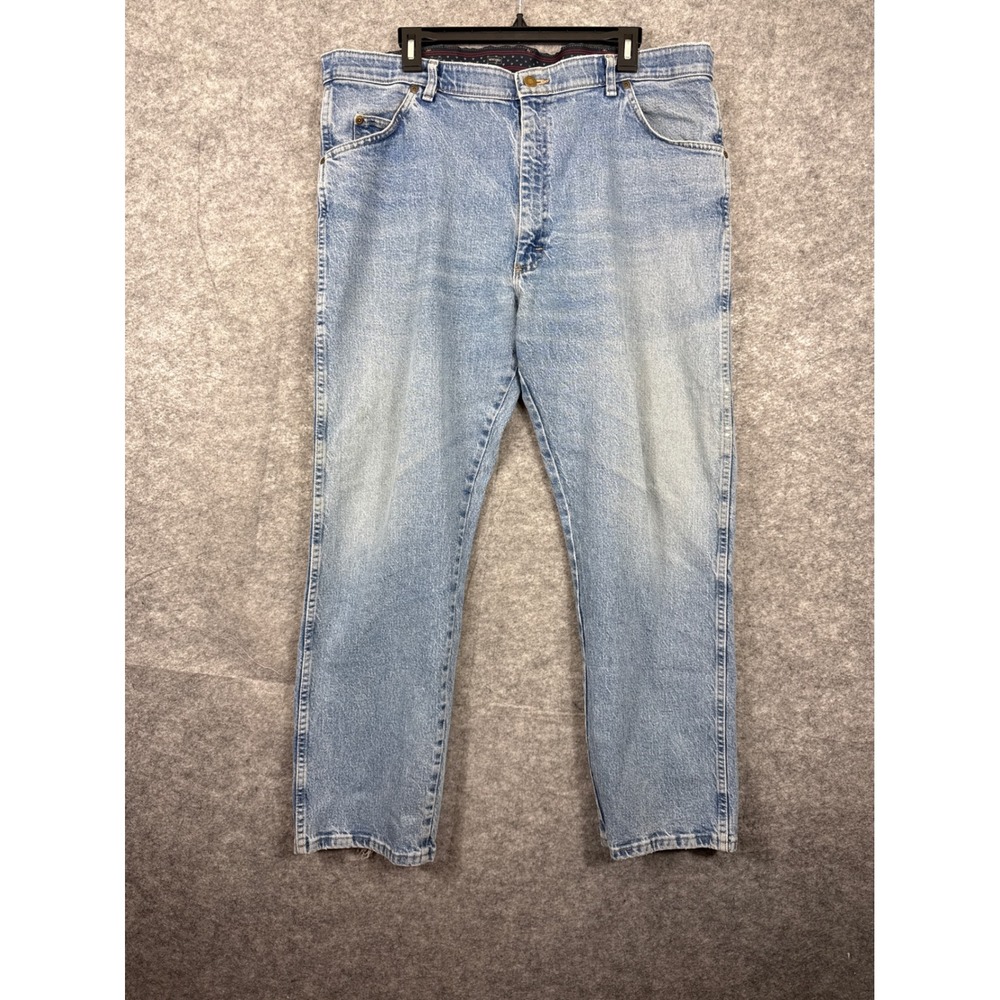 Wrangler Premium Quality Mens Regular Fit Light Wash Jeans 40x30 855WAQL‎